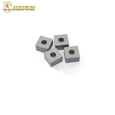 Dureté 12,7*12,7*6,5 mm Machine de scie Chian Carbide de tungstène Insert / Conseils de carbure de tungstène pour la coupe de pierre