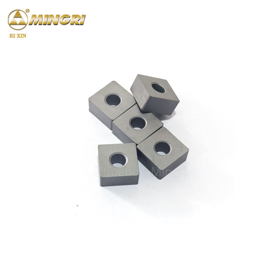 Dureté 12,7*12,7*6,5 mm Machine de scie Chian Carbide de tungstène Insert / Conseils de carbure de tungstène pour la coupe de pierre