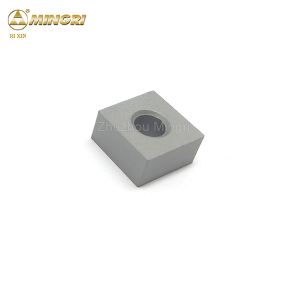 12.7*12.7*6.5mm Scie à chaîne de carrière Carbure de tungstène inserts de coupe de marbre inserts