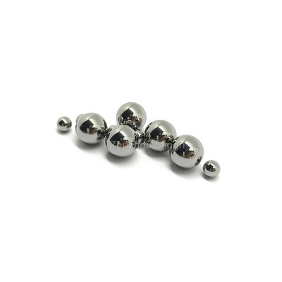 Boule de carbure de tungstène de précision Ø5-Ø35 Argent G10 Grade de tolérance pour les besoins des machines industrielles