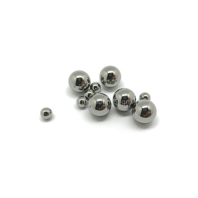 Boule de carbure de tungstène de précision Ø5-Ø35 Argent G10 Grade de tolérance pour les besoins des machines industrielles