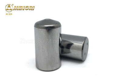 Le carbure cimenté de matière première boutonne des goupilles de pilier pour le cuivre de minerai de fer de ciment