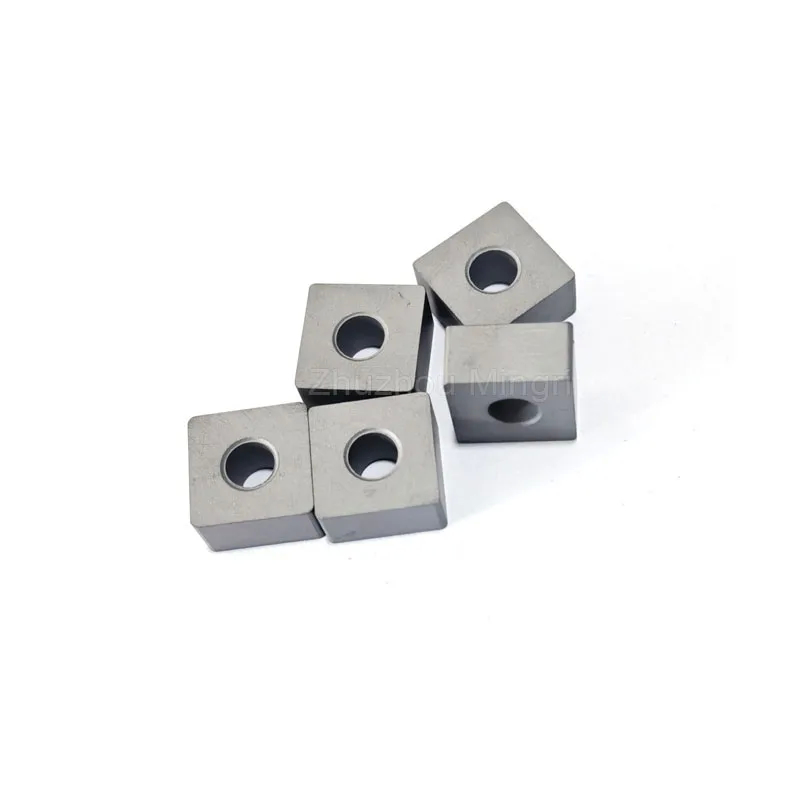 0.014 Kg Poids brut unique Carbide de tungstène Insert Haute dureté pour une résistance à l'usure exceptionnelle