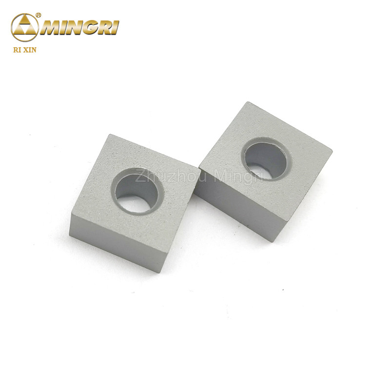 12.7*12.7*6.5mm Scie à chaîne de carrière Carbure de tungstène inserts de coupe de marbre inserts