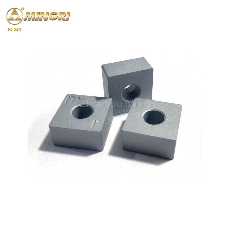 Introductions de carbure de tungstène standard pour la scie à chaîne Propriétés stables Surface gris foncé au Kenya