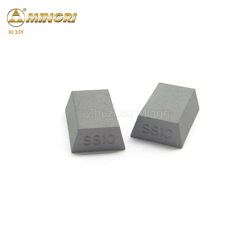YG10C Grade SS10 Conseils de coupe de la pierre au carbure de tungstène pour une dureté élevée en Egypte et en Libye HRA 87-90.5