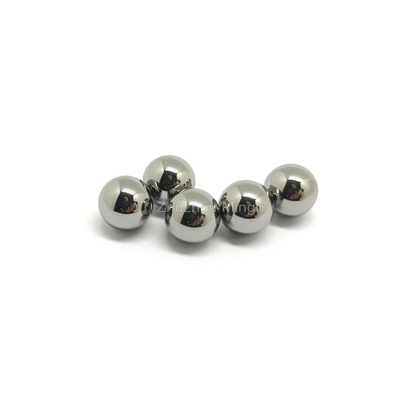 Boule de carbure de tungstène de précision Ø5-Ø35 Argent G10 Grade de tolérance pour les besoins des machines industrielles