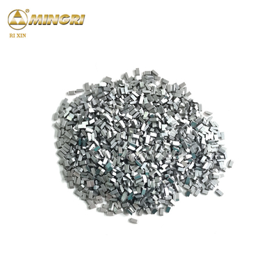 Le comité technique de carbure cimenté du tungstène Yg8 a soudé des astuces de scie pour des outils de coupe