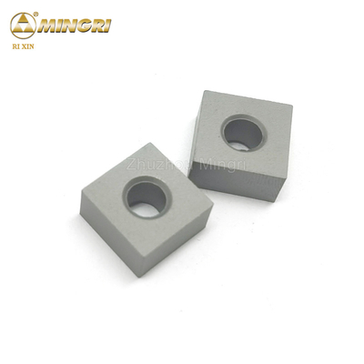la tronçonneuse carrée de carbure de tungstène de 12.7*12.7*6.5mm s'insère pour la découpeuse en pierre
