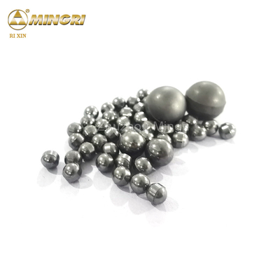 Soutenant la boule cimentée YG6 YG8 YN12 de carbure de tungstène pour le matériel industriel