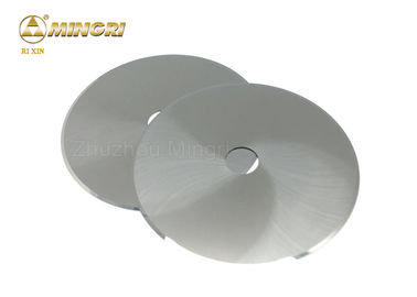 Lame de coupeur de disque de carbure cimenté de tungstène de coupe de tabac/Knief autour de forme