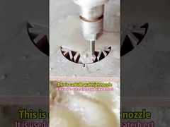 Buse de coupe à jet d'eau au carbure cimenté au tungstène